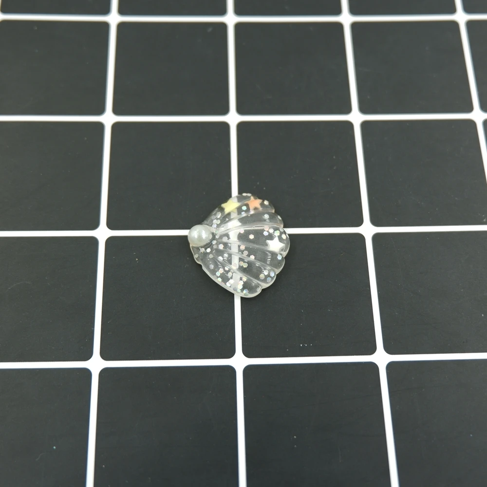 Kawaii Shell flatback Смола Кабошон для телефона деко бант волос diy украшения скрапбукинга