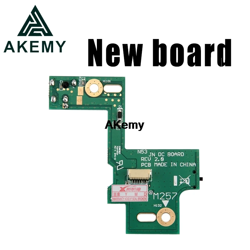 1 10 шт. Новинка! DC разъем питания USB плата для ASUS N53S N53J N53TA N53T N53D N53DA N53JF N53JN N53SN N53JG