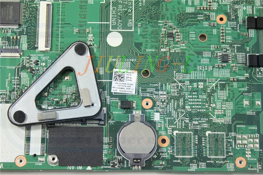 JOUTNDLN для Dell Inspiron 15Z 5523 материнская плата CN 013Y69 13Y69 SR0XL I5 3337U DDR3|15z 5523|motherboard motherboardinspiron