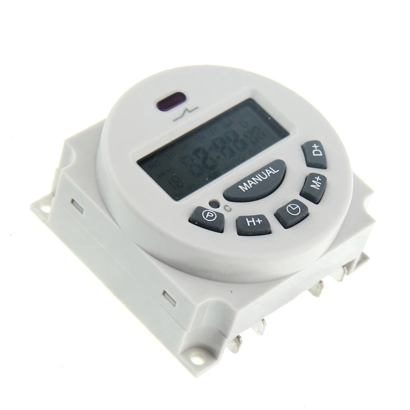 DC 12V Digital LCD Programmable Timer Time Relay Switch Weekly Electronic Control | Дом и сад