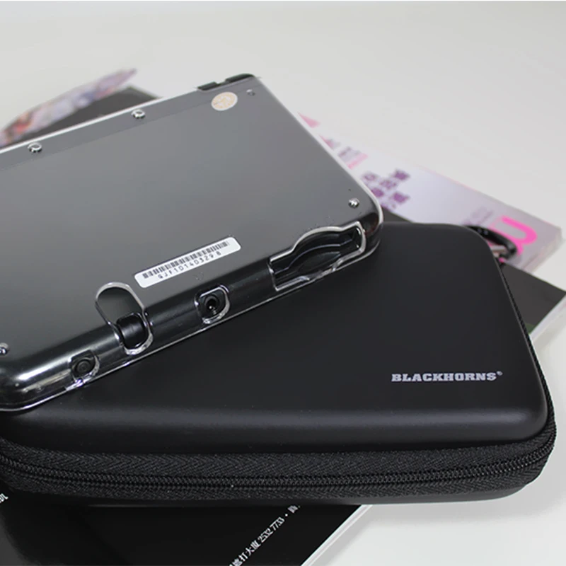 Аксессуары для игр Nintendo New 3DS LL/XL (новый 3DS/XL LL дорожный жесткий чехол + Новый