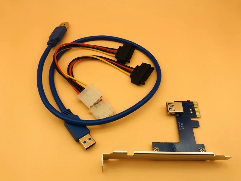 Расширительный комплект PCI E 1x Express с 1 по 4 портами коммутатор мультипликатор