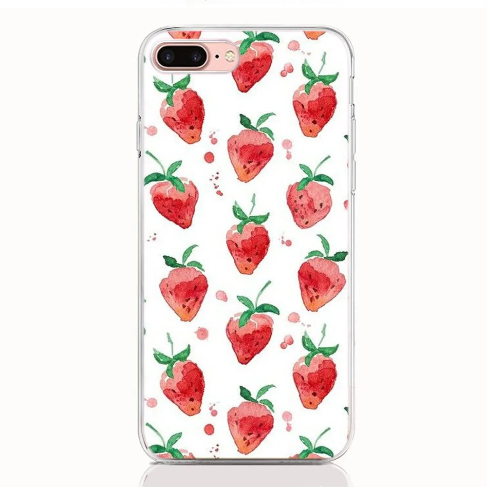 Для Google Pixel 4 4XL 3A XL 2 3 2XL 3XL Мягкий силиконовый чехол из ТПУ с принтом клубники задняя крышка чехол на корпус телефона - Цвет: A05