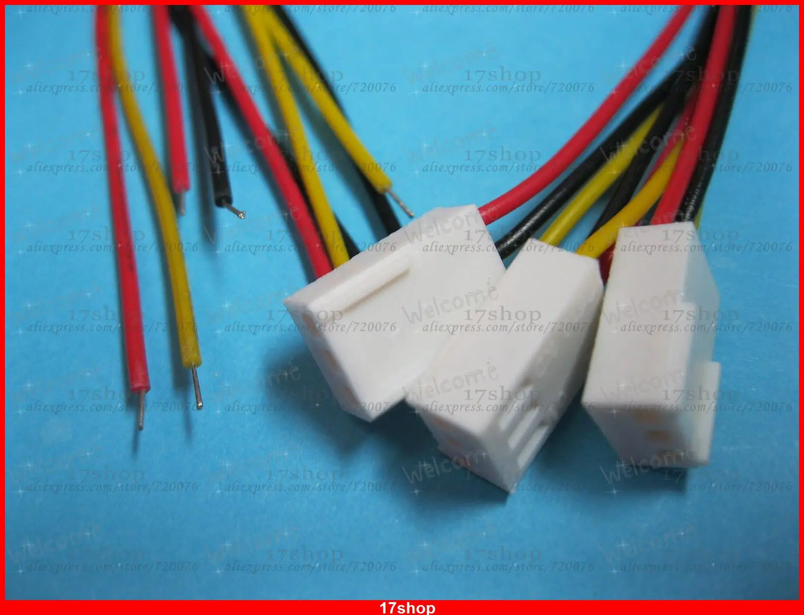 10 шт. 2510 шаг 2 54 мм 3-контактный гнездовой разъем с кабелем 26AWG 300 | Обустройство дома