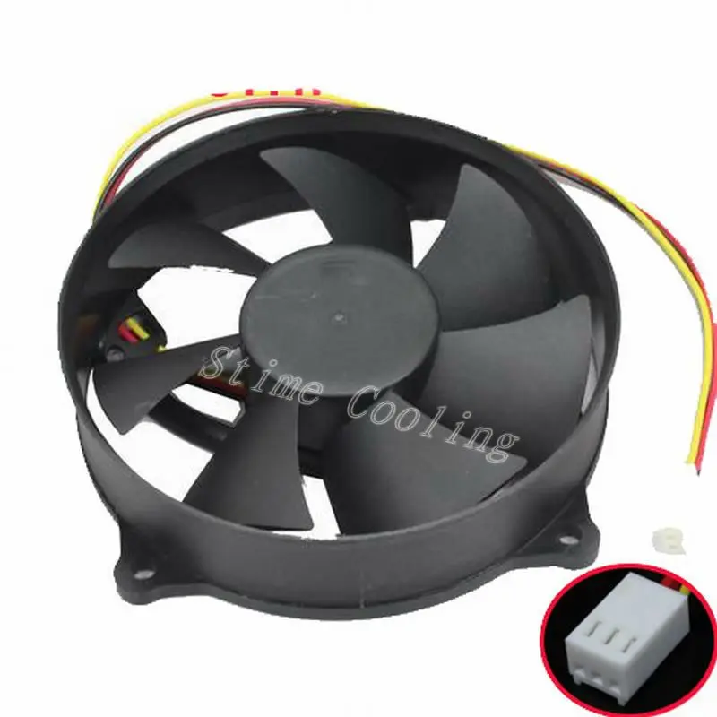50 шт./лот круглый 9 см 9025 DC 12V 3Pin компьютер CPU VGA радиатор системы охлаждения