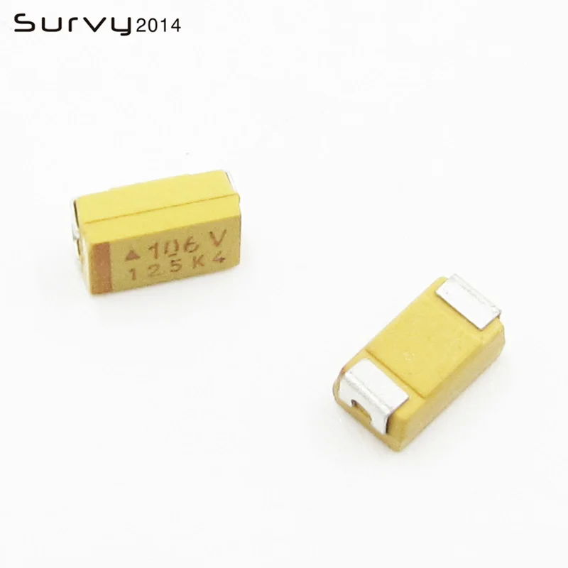 Танталовый конденсатор SMD C 6032 BBC 10 шт. мкФ 35 в C6032 Тип | Электронные компоненты и