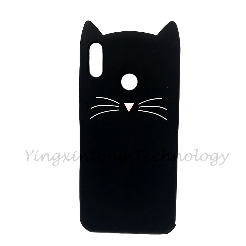 For Huawei P Smart 2019 Case Honor 10 Lite Cover Cute 3D Unicorn Bear Cat Silicone Case on For Huawei P Smart 2019 Phone Case