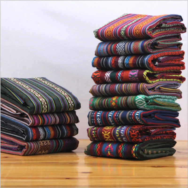 Хлопчатобумажная ткань винтажная льняная DIY диванная подушка скатерть платок