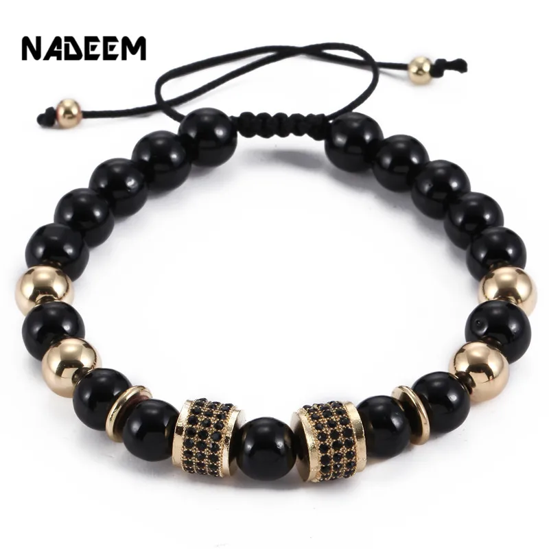 Модная черная Веревка Подвеска в виде трубочки регулируемый браслет для йоги