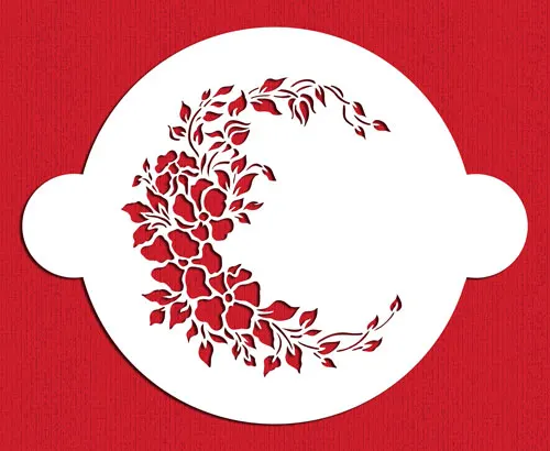 Аэрограф трафарет для украшения торта Дикий Розовый спрей 6 &quotДиам Торт