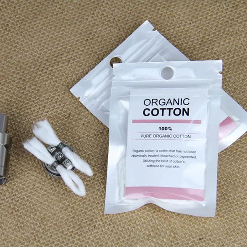 

Organic Cotton For RDA RBA vape Alien Clapton atomizer tank DIY heating wire