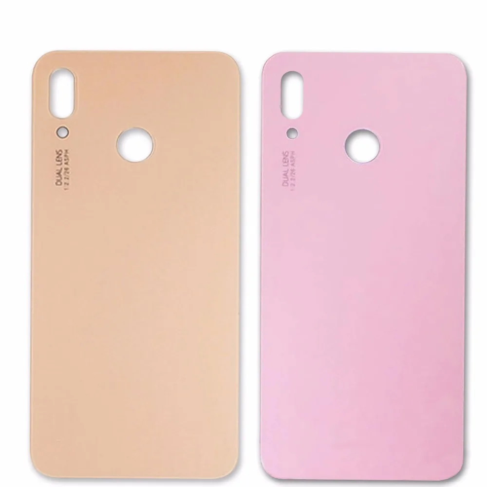 Для Huawei p20 Lite Nova 3e сзади Батарея задняя крышка Корпус корпус отпечатков пальцев