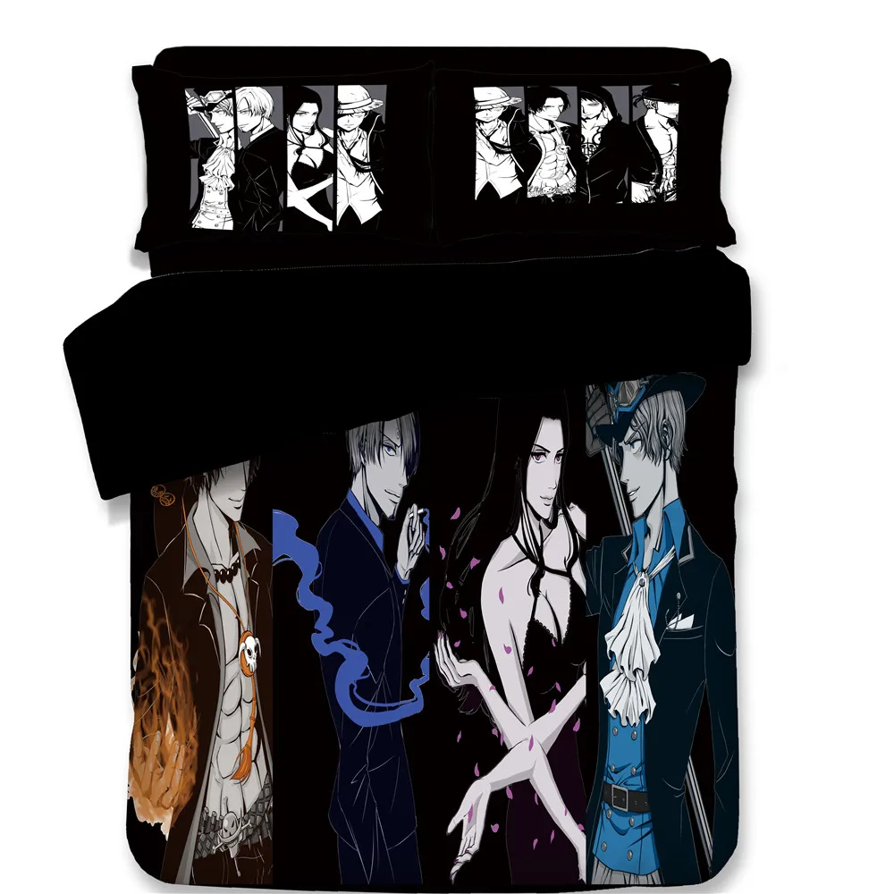 Японский мультфильм Цельный постельное белье с аниме комплекты Twin Queen Король