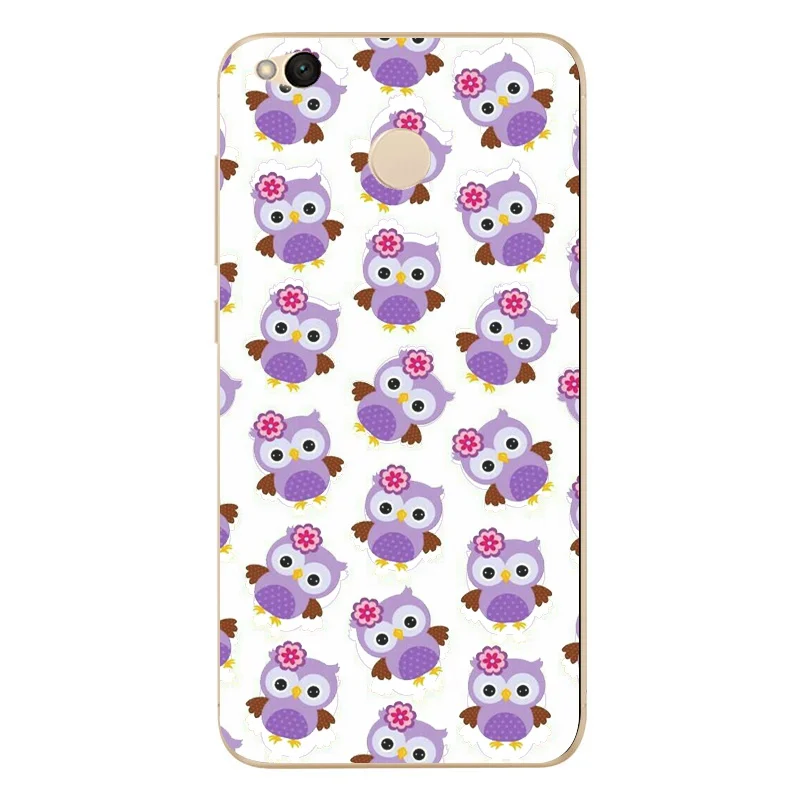 Silicone Lovely Pattern Case For Xiaomi Redmi 4X Note 4 4A 3 Cute Mi A1 Pro Clear Pained Phone Bags Cover D815 |