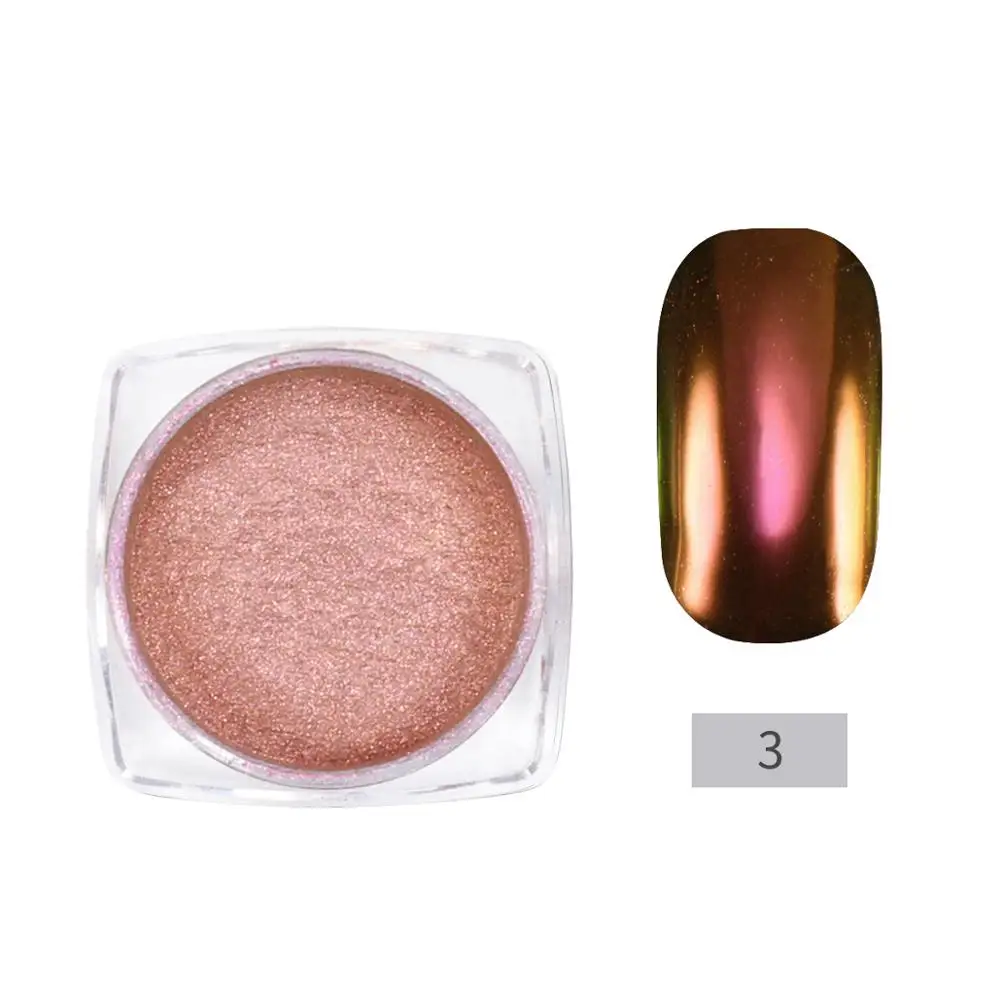 BeautyBigBang 1 коробка 1 г зеркальные Блестки для ногтей Пудра хромированный пигмент для маникюра украшения ногтей Блеск для ногтей