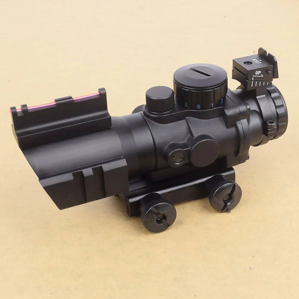 4x32 Acog прицел 20 мм ласточкин хвост рефлекторная Оптика прицел тактический прицел винтовка