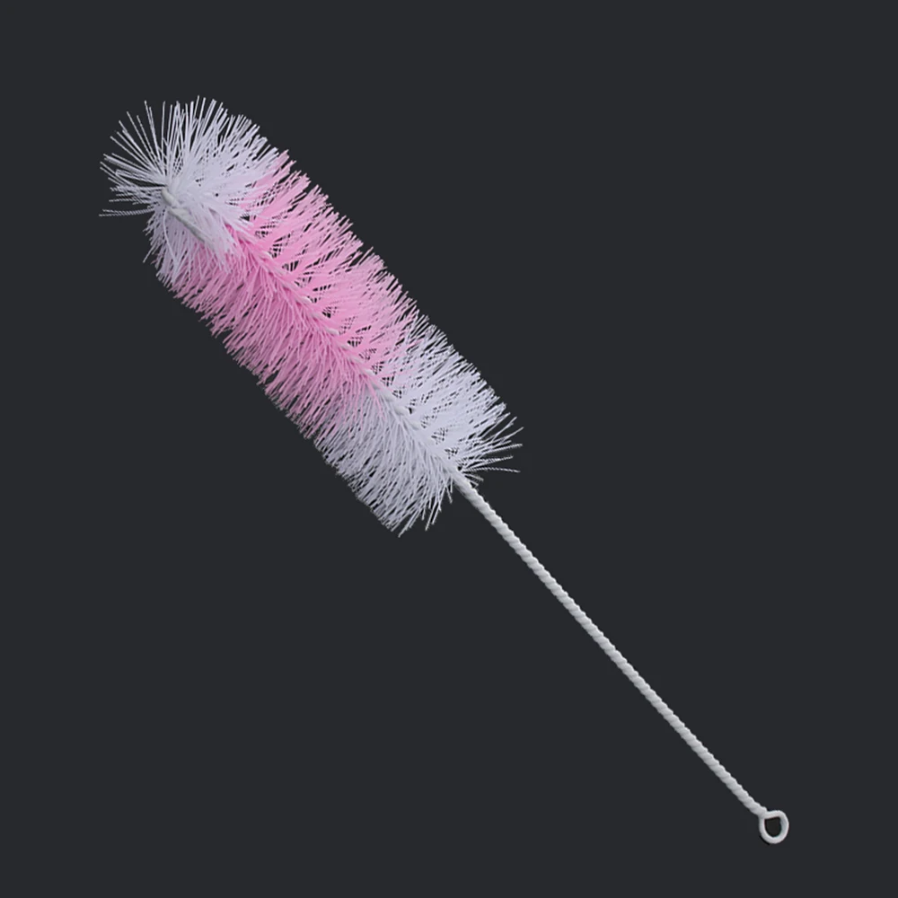 Новая практичная щетка для детских сосок, щетка для бутылочек, 360 градусов, губка, очиститель с соской, щетка 30 см, нейлоновые щетки для чистки проволоки