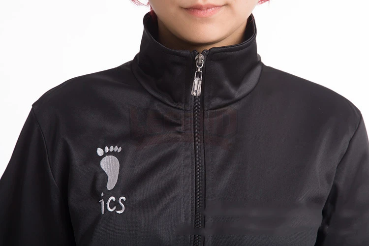 Куртка Haikyuu hinata shoyo черная куртка для косплея взрослый костюм топ спортивная Karasuno