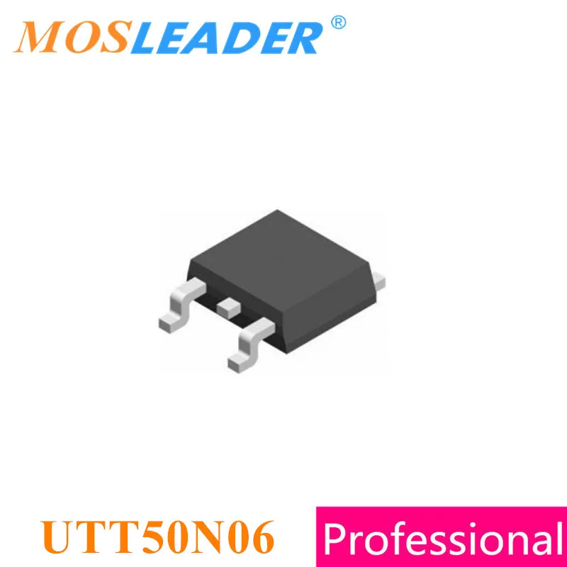 Mosleader UTT50N06 TO252 DPAK 100 шт 1000 N Channel 50N06 50A 60В высокое качество|Запасные части| |
