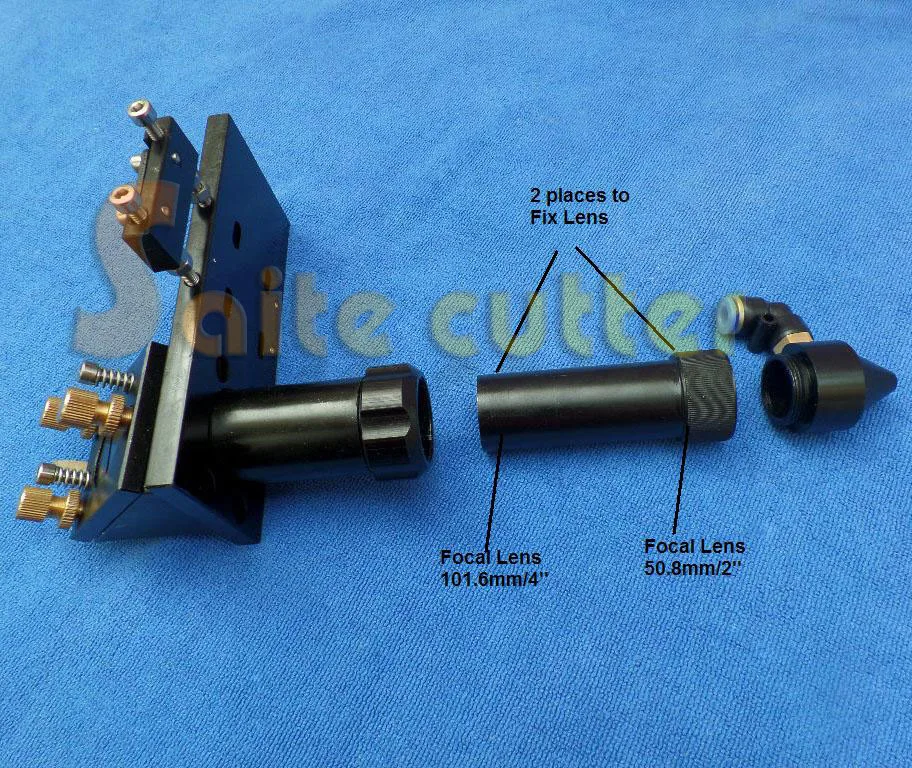 Новый тип СО2 лазерная головка держатель зеркала поддержка 50 8 мм и 100 фокусное