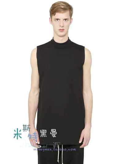 

S-5XL ! 2017 New Men's clothing GD Hair Stylist fashion personality street Sleeveless knit T-shirt plus size costumes