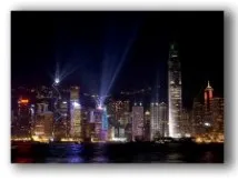 1-46 Освещенная Настенная картина Hong kong с Нью-Йоркским skyline ночной светодиодный холст Художественная живопись произведение искусства HD Печать рамка батарея открытая 16x24IN - Цвет: 1-46