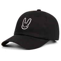 rapper reggaeton artist dad hat bad bunny 100 cotton hats snapback unisex baseball caps concert hat hip hop embroidery hat