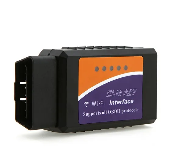KWOKKER ELM327 V2.1 OBD2 CAN-BUS wifi ELM 327 автоматический дианостический инструмент интерфейс сканер OBD2 протоколы для iphone/ipad/ipod wifi