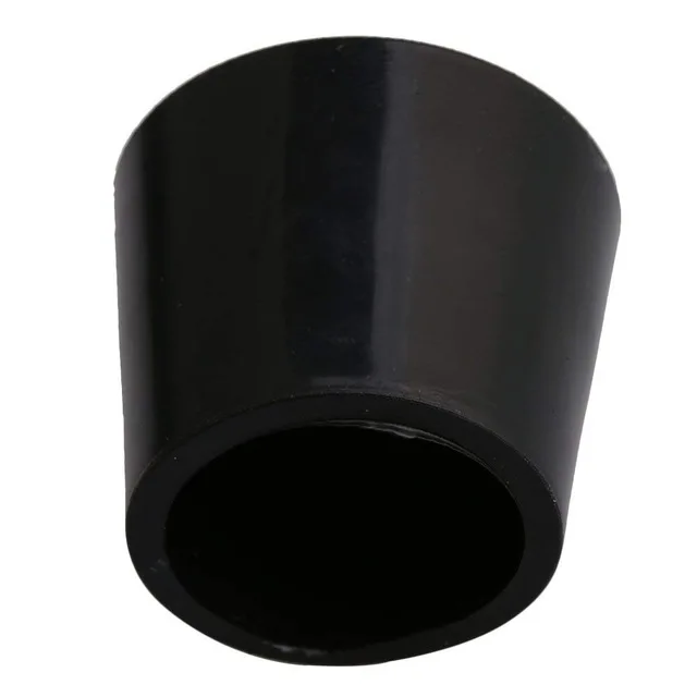 22mm Inner 12 шт 10-35 мм внутренний диаметр черный круглый мебельный стул стол ноги резиновые чехлы напольные протекторы крышка - Цвет: 22mm Inner