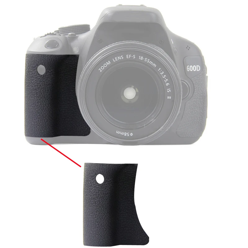 10 шт./лот для CANON EOS 600D резиновая задняя крышка большого пальца DSLR камера запасная