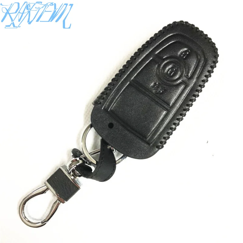 Кожаный чехол для ключей Ford Focus 2 3 Kuga Ecosport Fiesta Mondeo EDGE/C-MAX/S-MAX/B-MAX Ranger Explorer KA |