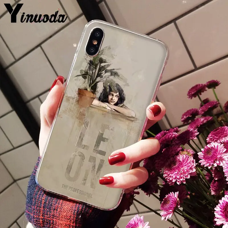 Новый чехол для телефона Yinuoda Leon Matilda Natalie Portman Apple iPhone 8 7 6 6S Plus X XS MAX 5 5S SE XR |
