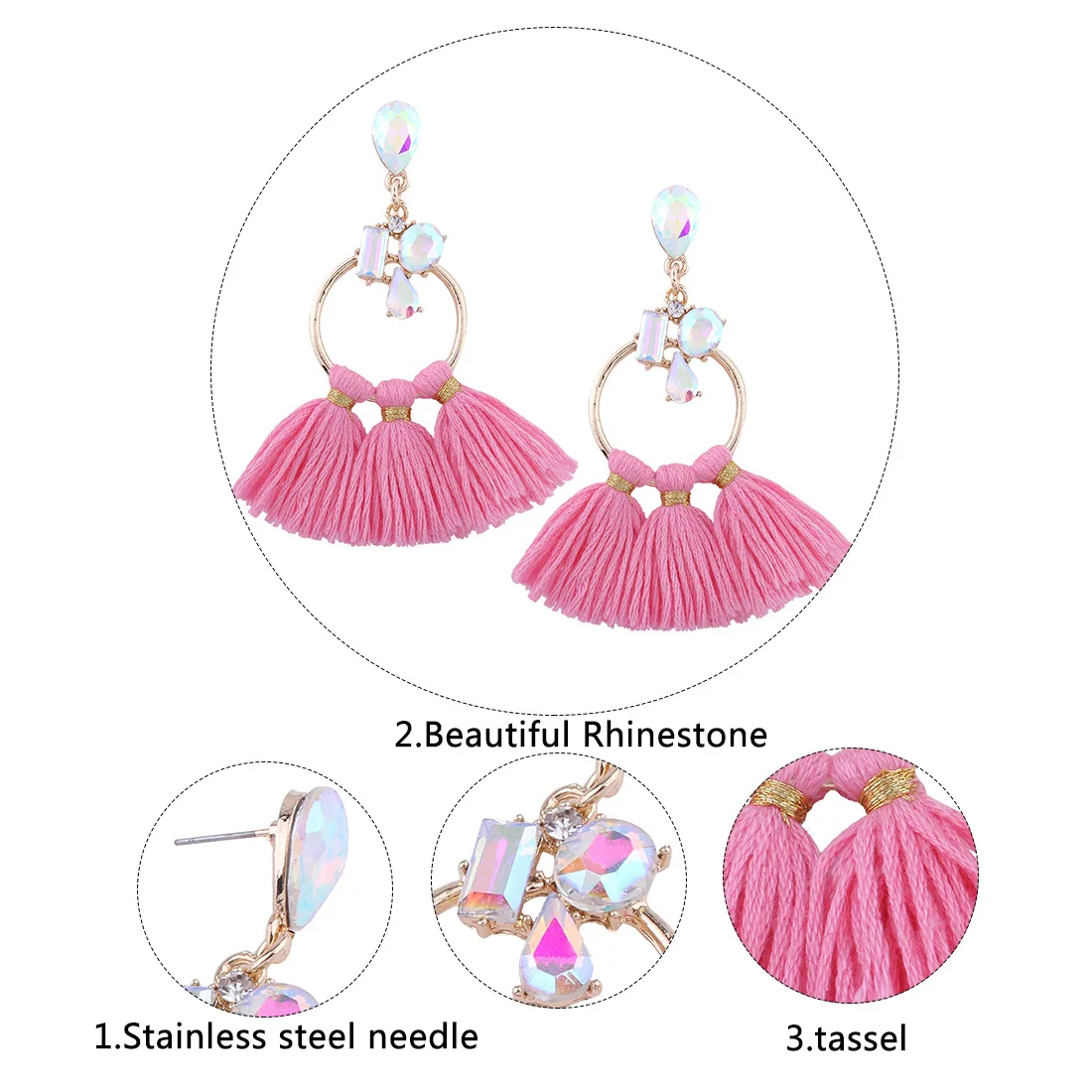 Серьги для Для женщин серьги Boho кисточкой Pendientes oorbellen Brinco Brincos колошения чешского