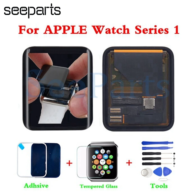 Сменные детали для Apple Watch Series 1 ЖК дисплей с дигитайзером сенсорного экрана в