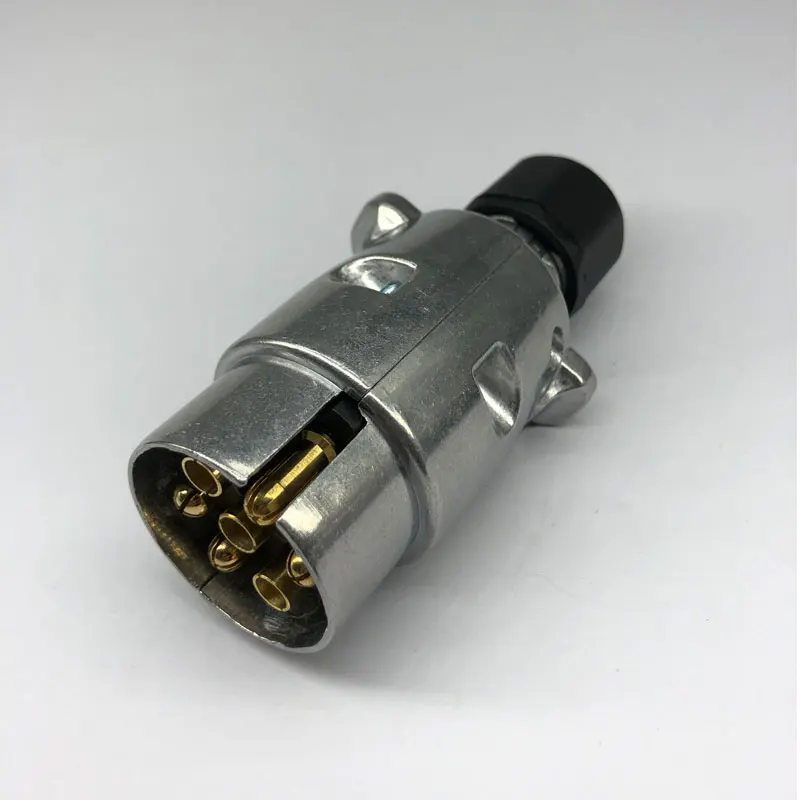 7 Pin Аксессуары фаркоп протектор 12 В автомобиль прочный прицеп розетка алюминиевый сплав разъем Вилки Европейский стандарт штекер для автомобиля