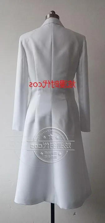 Горячая Распродажа Аниме! Костюм для косплея Steins Gate Okabe Rintarou, длинная куртка, белая куртка, костюм, новинка