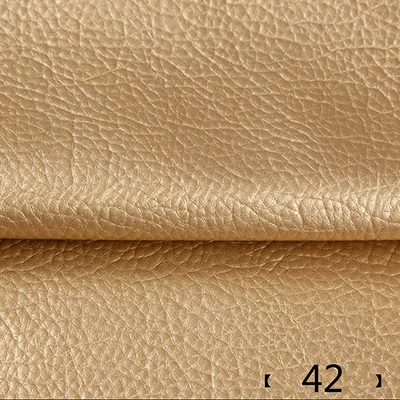 42 50*135 см искусственная кожа ткань сплошной цвет Замша синтетическая самоклеящаяся кожаная ткань патч имитация кожи клей патч - Цвет: 42