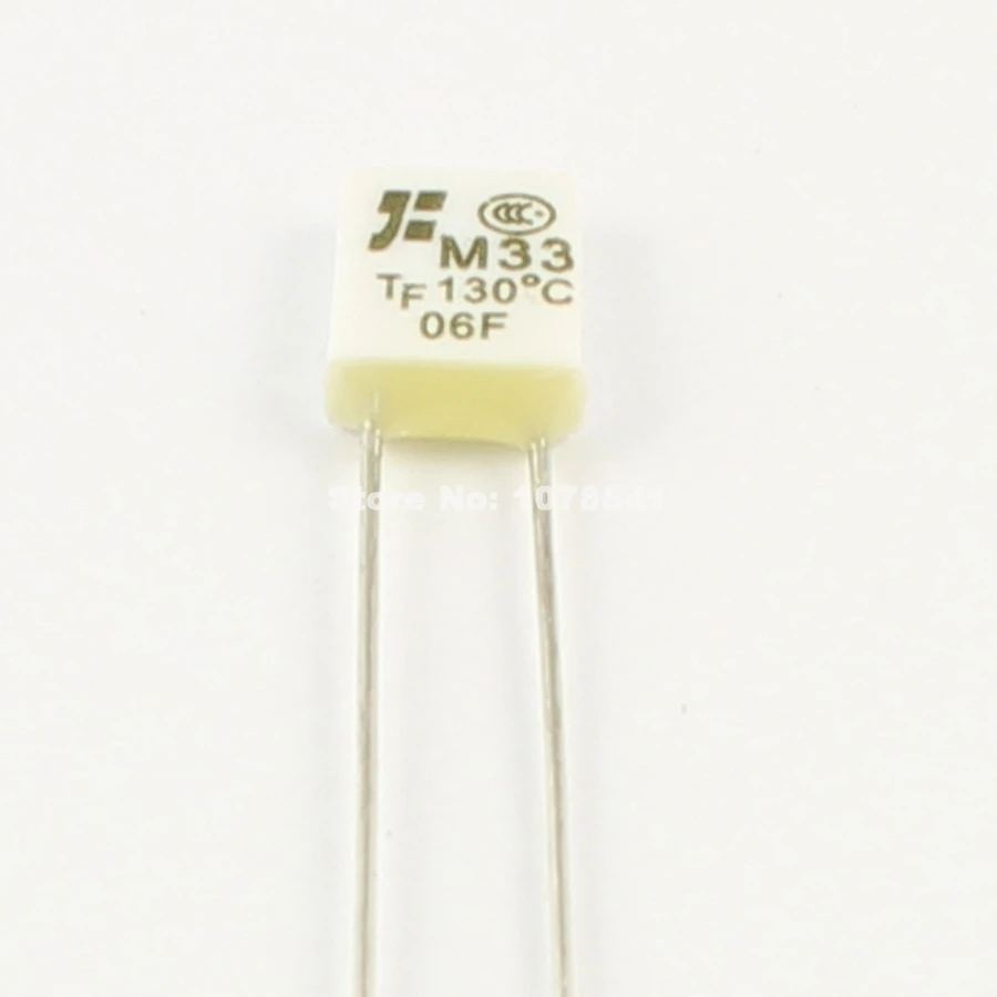10 шт. M33 отключение TF 130 градусов Термопредохранитель|thermal fuse|thermal fuse 130thermal cutoff |