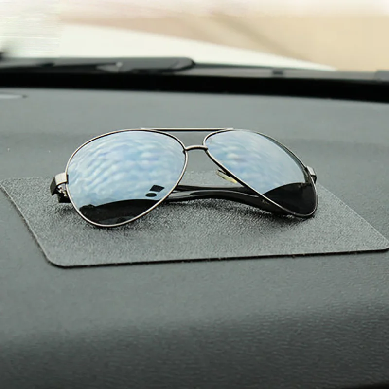 Противоскользящий коврик PCV для телефона на приборной панели автомобиля липкие