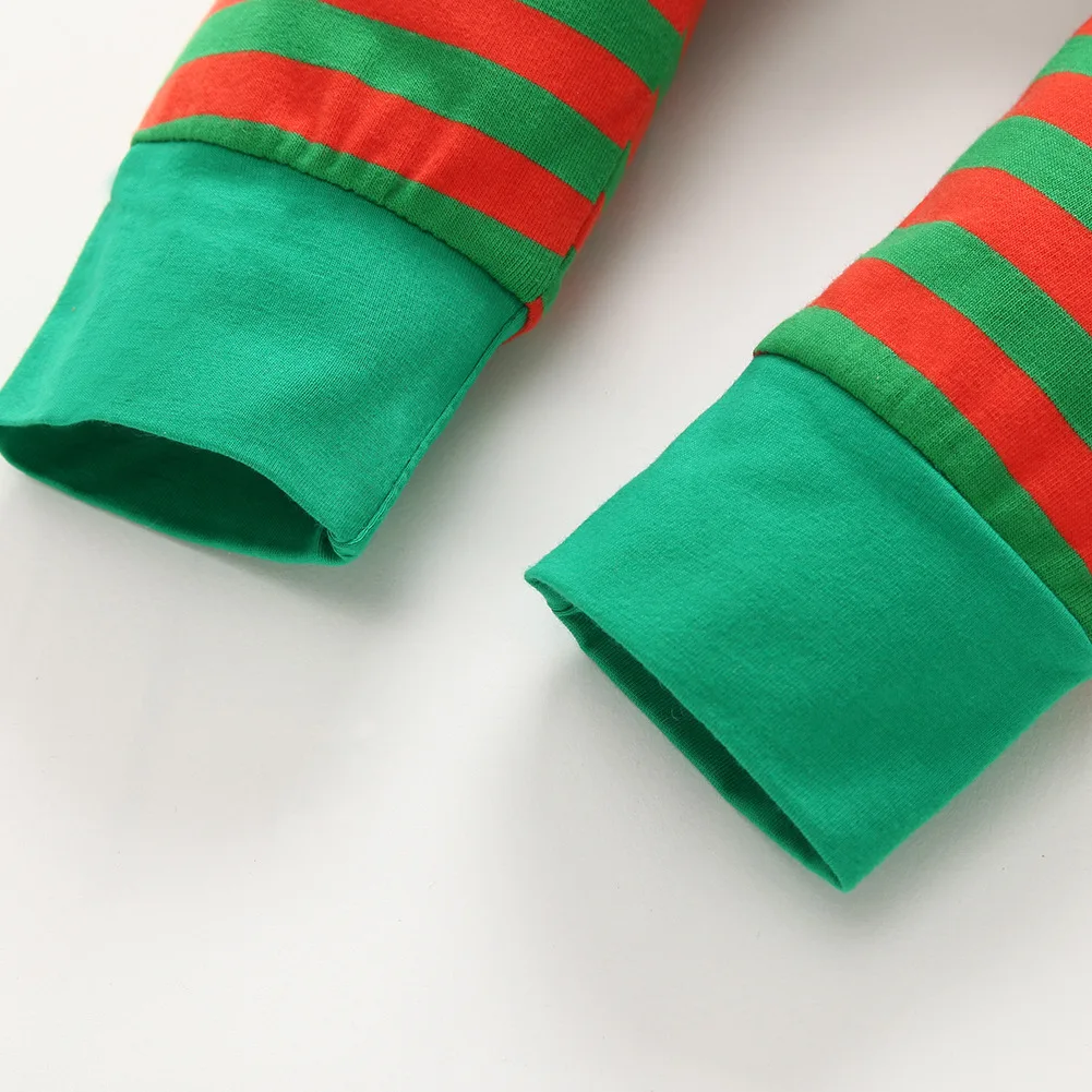 

Xmas Outfits Clothes Set Cotton Suit Winter Warm Sets Newborn Baby Baby Clothing Set Long Sleeve Tops Romper Pants Hat 3 pcs