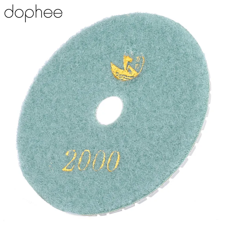 Dophee небесно голубой 100 мм/4 &quotПрофессиональный мокрого/сухого гранита бетона