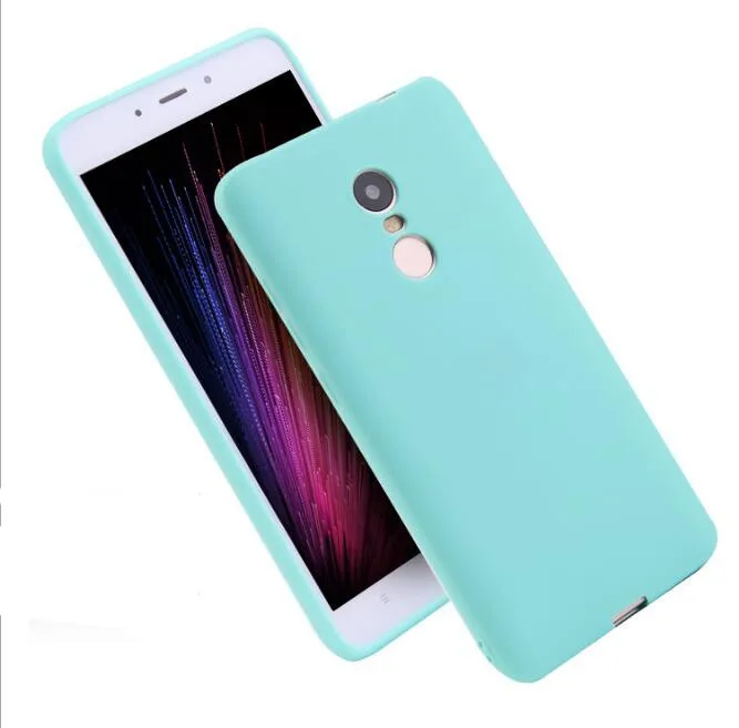 Чехол для Xiaomi Redmi Note 4 4X роскошный Ультратонкий силиконовый матовый мягкий чехол