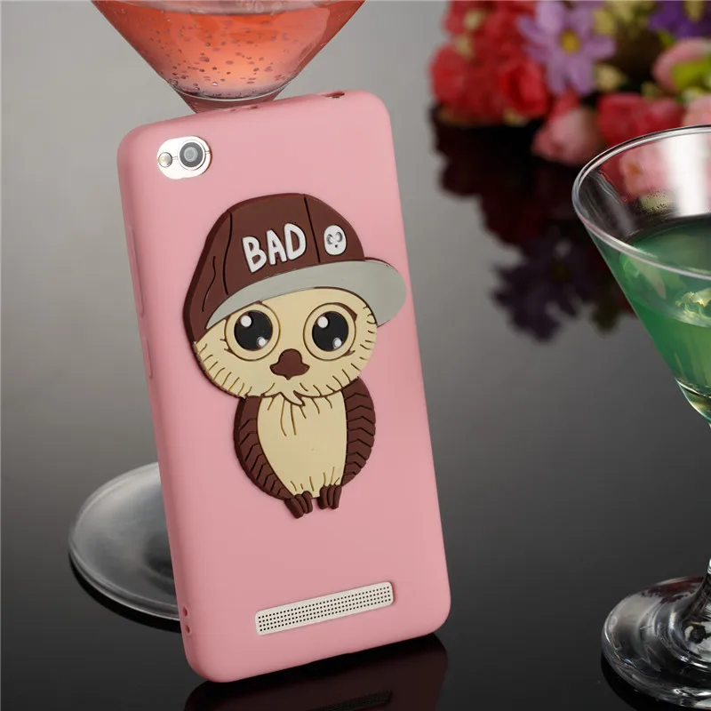 TopArmor чехол для редми 4A NOTE5A Cute мужской сова Мягкие силиконовые чехлы Redmi 5A