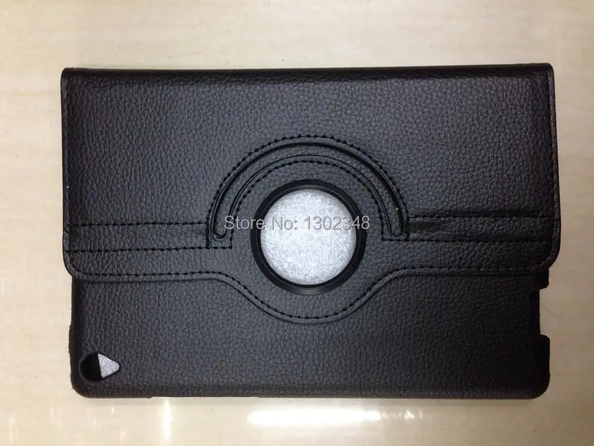 Откидной кожаный чехол Rotaing lichi с поворотной подставкой 360 градусов для Xiaomi Pad MiPad Mi