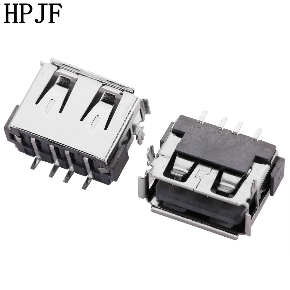 10 штук в наборе USB 2 0 4Pin Тип Длина мм SMT патч розеточная часть соединителя Pin