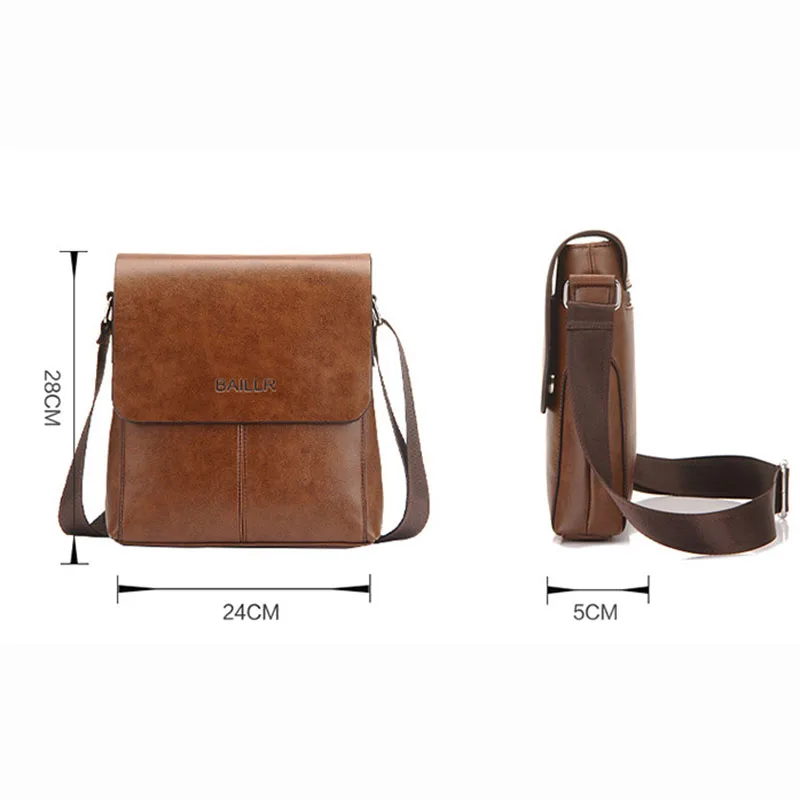 Сумка-мессенджер BAILLR Мужская винтажная через плечо | Багаж и сумки