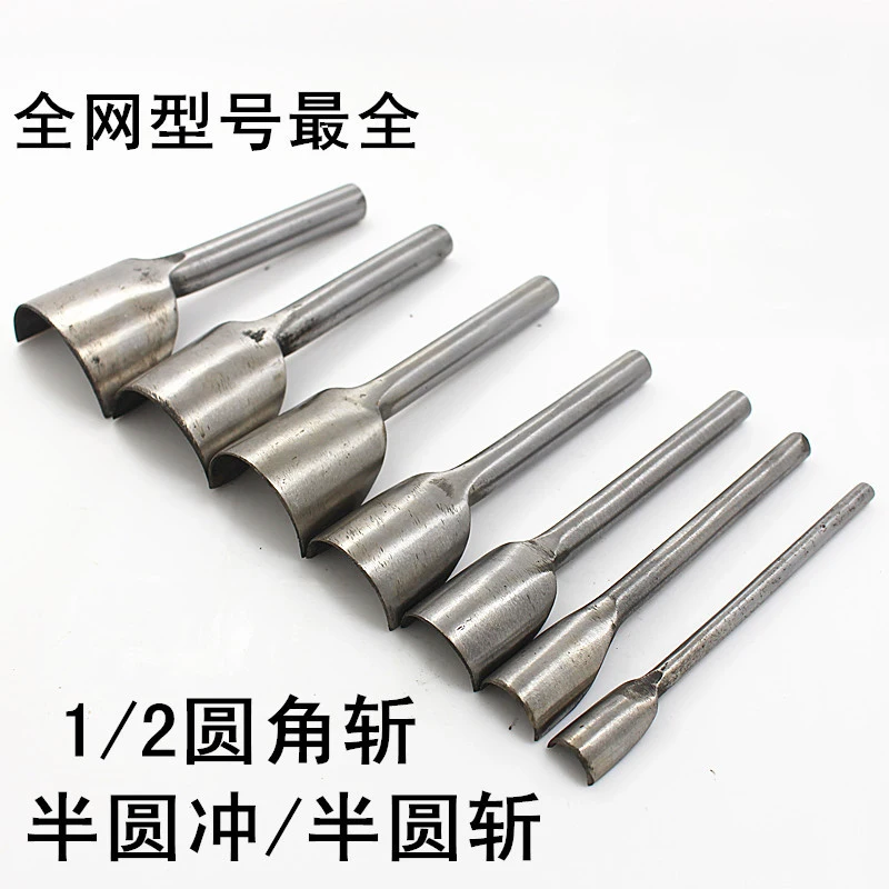 Кожаный полукруглый дырокол инструмент сделай сам для ремня работы с кожей