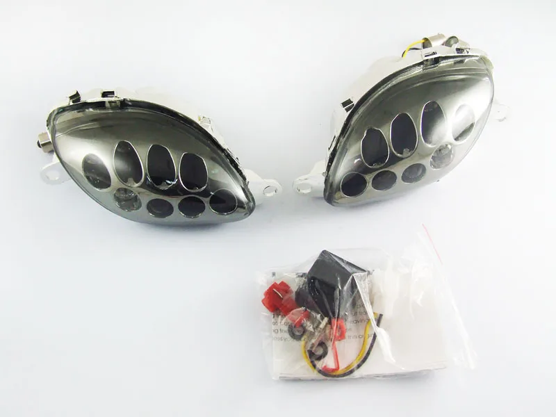 Светодиодный передний указатель поворота для мотоциклов SUZUKI GSXR1300 Hayabusa 1999 2007|lamp