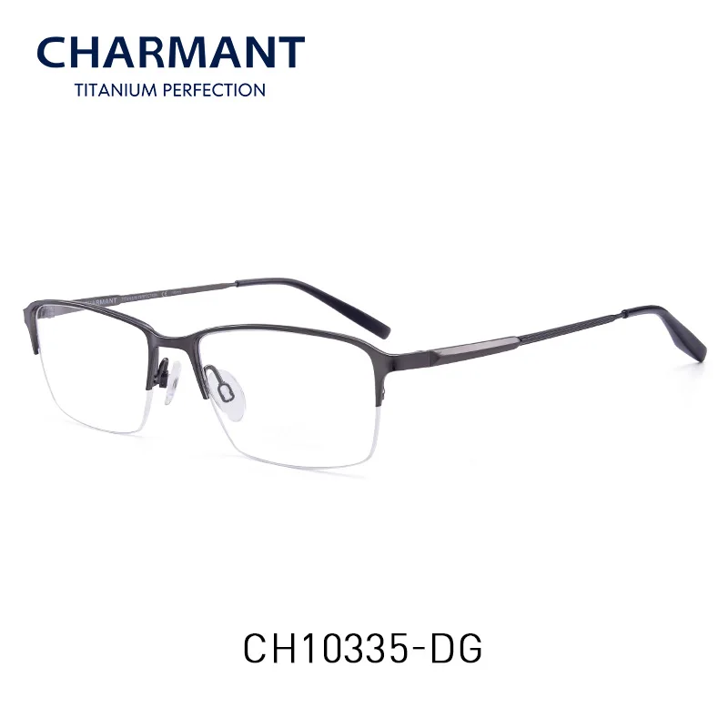 Charmant Pure titanium мужские очки, оправа, мужские прогрессивные Мультифокальные очки, оптические очки, оправа CH10335