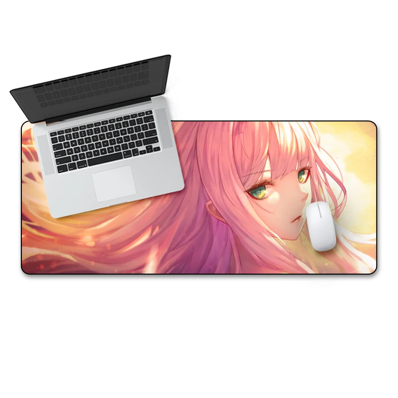 QQQRGB 70X30cm коврик для мыши японский мультяшный резиновый большой игровой геймер s XL